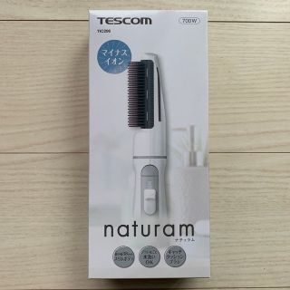 テスコム(TESCOM)の【新品】テスコム マイナスイオンカールドライヤー TIC296-Wホワイト(ドライヤー)