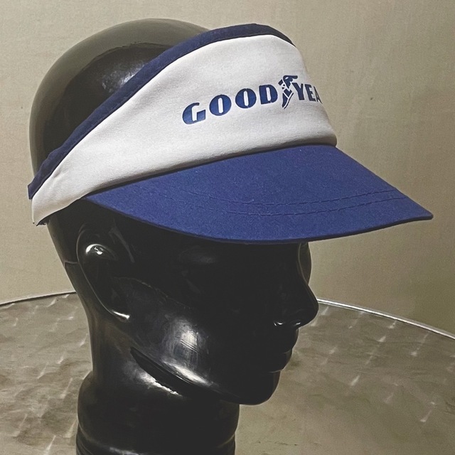 Goodyear(グッドイヤー)の1980s  Hanes   GOOD YEAR   サンバイザー　 メンズの帽子(サンバイザー)の商品写真