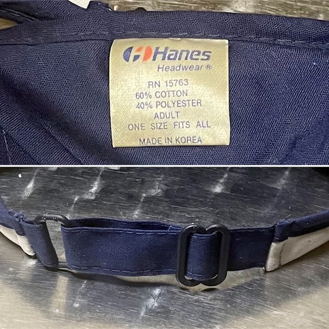 Goodyear(グッドイヤー)の1980s  Hanes   GOOD YEAR   サンバイザー　 メンズの帽子(サンバイザー)の商品写真