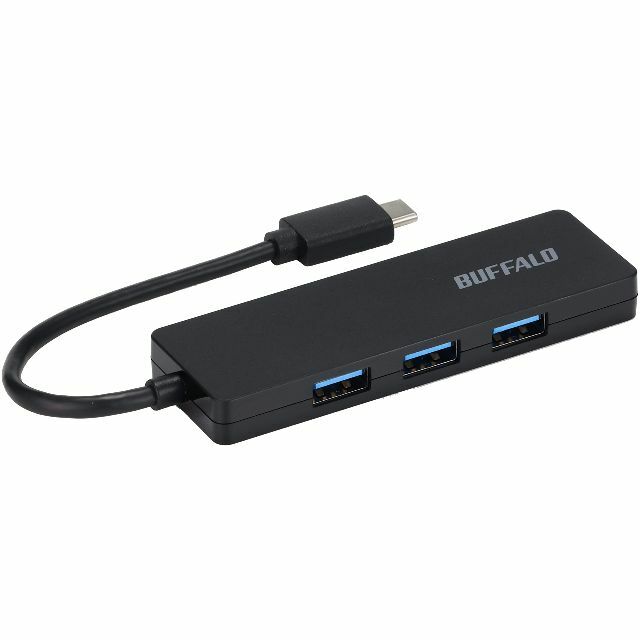 色: ブラック】BUFFALO USB ハブ PS5 iMac MacBookの通販 by トータル雑貨ショップ 『Autumn harvest』|ラクマ BUFFALO USB ハブ PS5 iMac MacBook Air Pro 対応 TypeC USB3.1 Gen1 4ポート バス