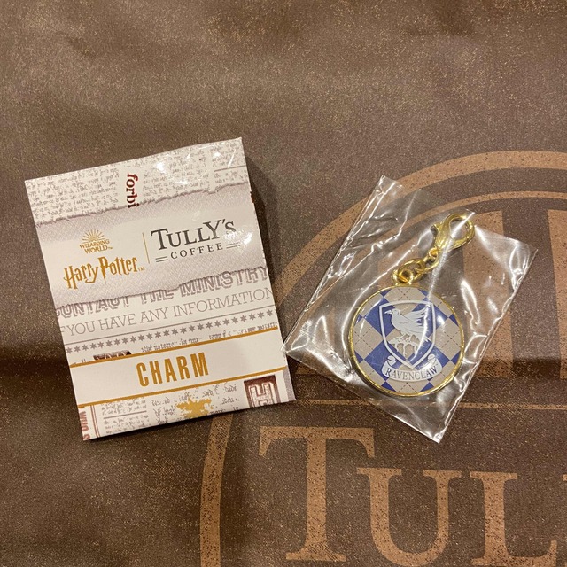 TULLY'S COFFEE ♡ タリーズ ハリーポッター 寮 チャーム レイブンクロー ♡の通販 by baby's shop｜タリーズ コーヒーならラクマ