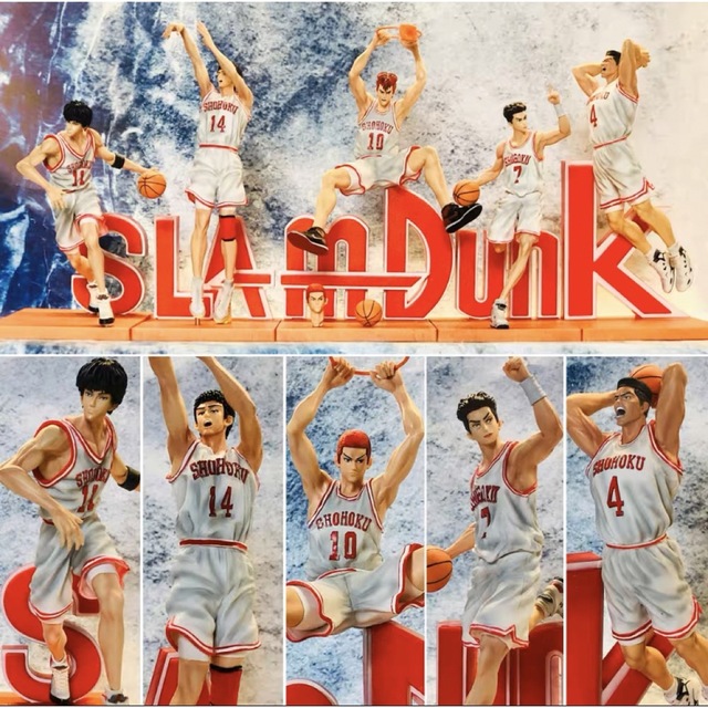 フィギュアslam dunkスラムダンク　5人セット  海外PVC製品　フィギュア