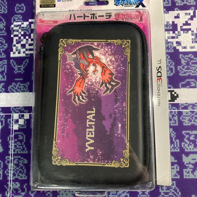 ニンテンドー3DS(ニンテンドー3DS)のポケモン ハードポーチ for 3ds LL エンタメ/ホビーのゲームソフト/ゲーム機本体(その他)の商品写真