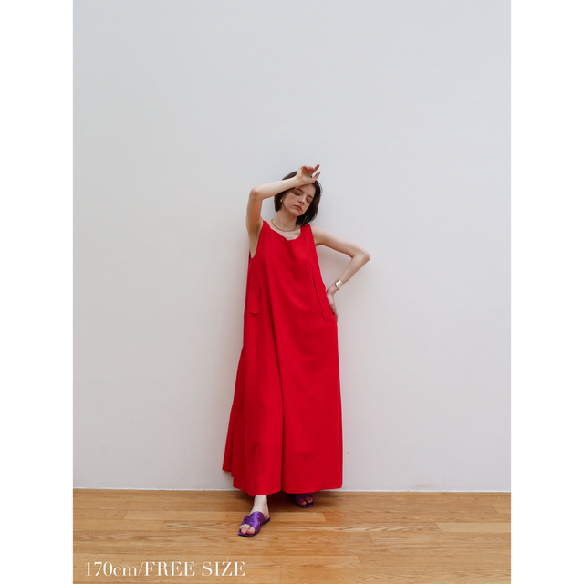 Katrin Tokyo】back tiered onepiece（red） | hartwellspremium.com