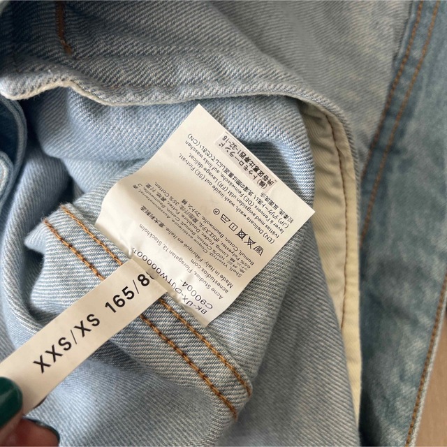 Acne Studios - アクネ BK-UX-OUTW000001 オーバーサイズデニム