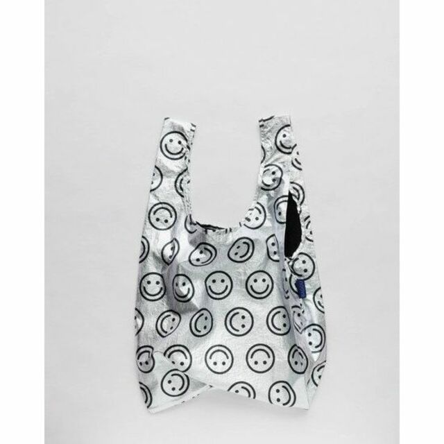 BAGGU(バグゥ)のBAGGU　STANDARD BAGGU　廃番　2022秋冬　メタリックハッピー レディースのバッグ(エコバッグ)の商品写真