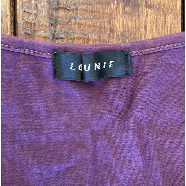 LOUNIE(ルーニィ)のlounie カットソー レディースのトップス(カットソー(長袖/七分))の商品写真