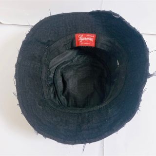 Supreme   M/L 黒 シュプリーム パッチワークデニム バケットハット