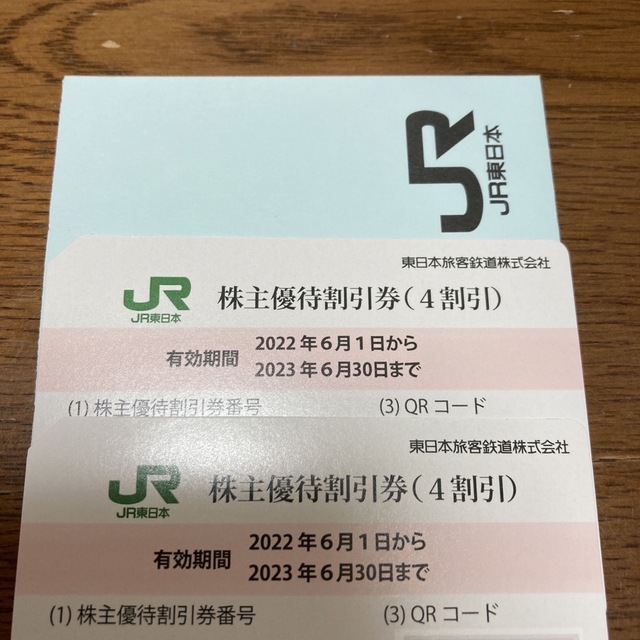 JR東日本株主優待 2枚セット