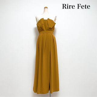 SCOT CLUB - Rire Fete ロングオールインワン ドレス マスタード 結婚