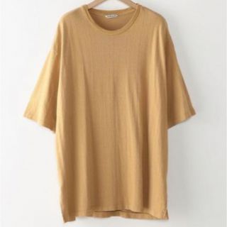 オーラリー(AURALEE)のAURALEE SILK BIG TEE シルクネップ　オーラリー　サイズ5(Tシャツ/カットソー(半袖/袖なし))