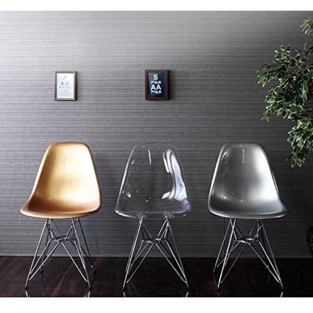 新品　イームズチェア　シェルチェア  インテリア/住まい/日用品の椅子/チェア(スツール)の商品写真