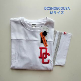 ディーシーシュー(DC SHOE)のDCSHOECOUSA★切替フットボールT★新品★Mサイズ(Tシャツ/カットソー(半袖/袖なし))