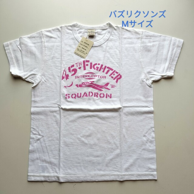 Buzz Rickson's(バズリクソンズ)のバズリクソンズ★45th FIGHTER SQUADRON★プリントT★新品★M メンズのトップス(シャツ)の商品写真