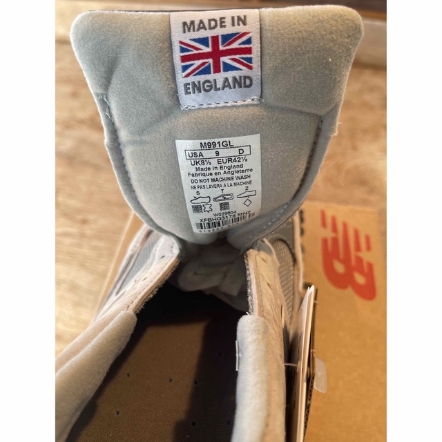 New Balance(ニューバランス)の【24時間以内に発送】M991 GL 27.0㎝ メンズの靴/シューズ(スニーカー)の商品写真