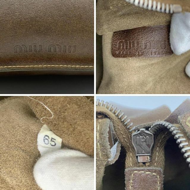 miumiu - 美品✨miumiu archive shoulder bag brown 90sの通販 by Y