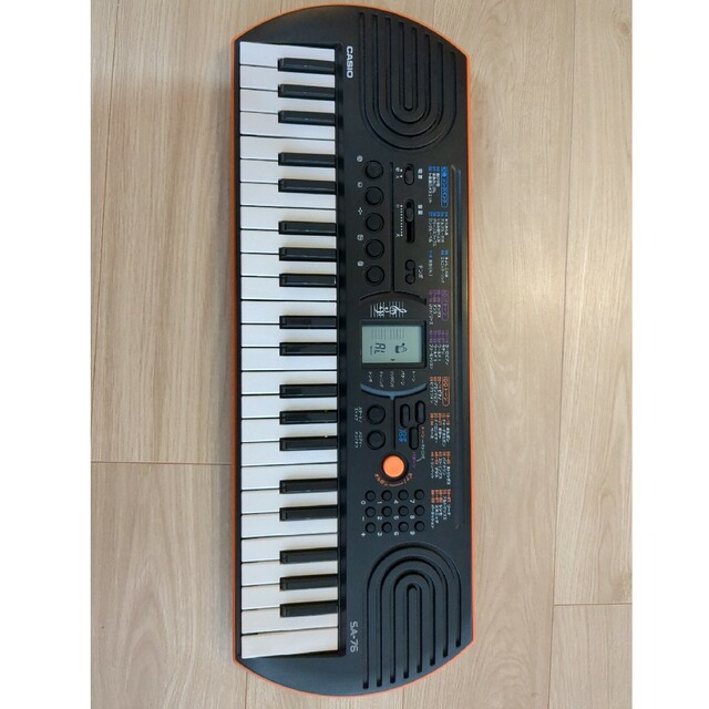 CASIO(カシオ)のしゃっきー様専用　CASIO　ミニキーボード　SA-76 楽器の鍵盤楽器(キーボード/シンセサイザー)の商品写真