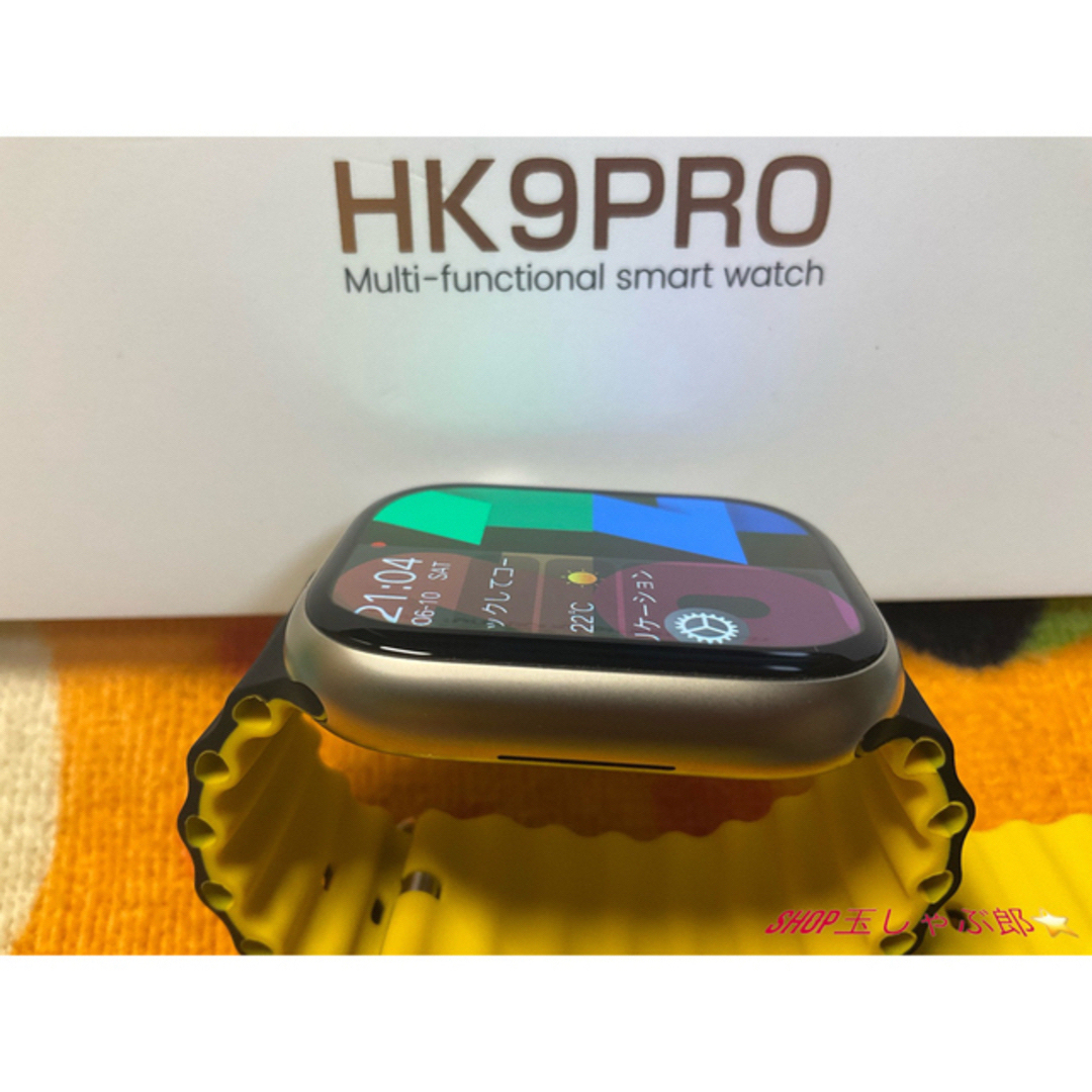 HK9 PRO upgrade ver. AMOLED HK8 PRO MAX メンズの時計(腕時計(デジタル))の商品写真