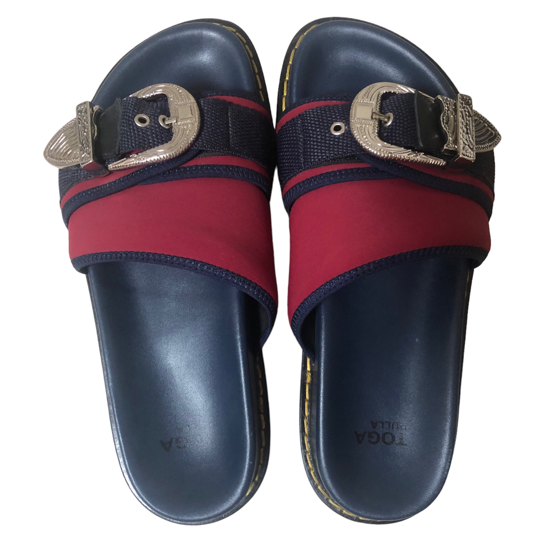 TOGA PULLA Metal buckle sandalサンダル サイズ37 TOGA PULLA Metal buckle sandalサンダル サイズ37