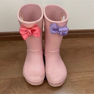 クロックス(crocs)のクロックス　レインブーツ　長靴 C9　16.5(長靴/レインシューズ)