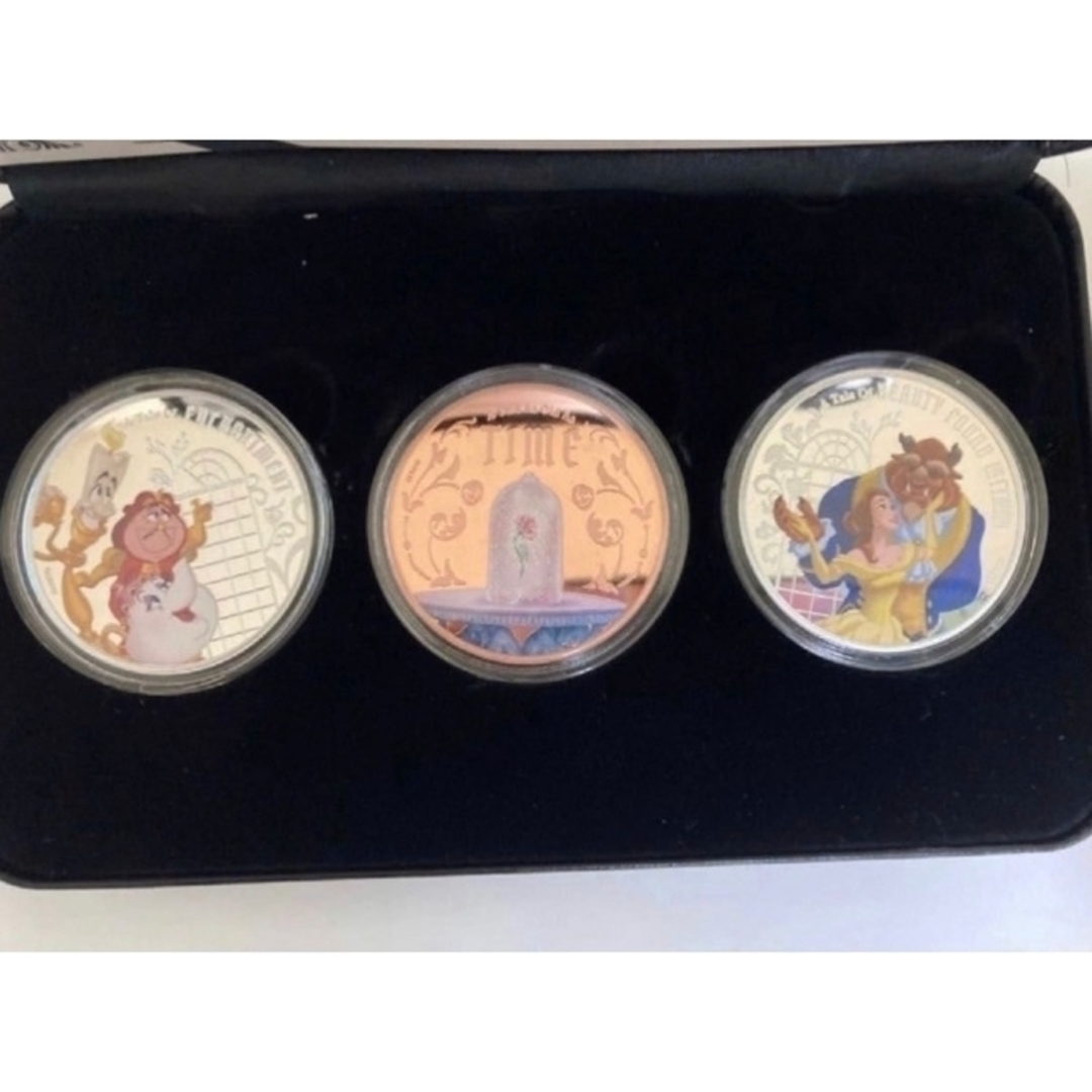 ディズニー 美女と野獣30周年記念硬貨 限定999セット品!の通販 by