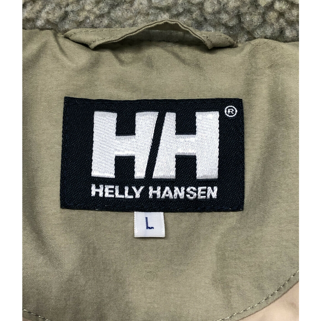 HELLY HANSEN(ヘリーハンセン)の美品 ヘリーハンセン フード付きボアダウンベスト レディース L レディースのトップス(ベスト/ジレ)の商品写真