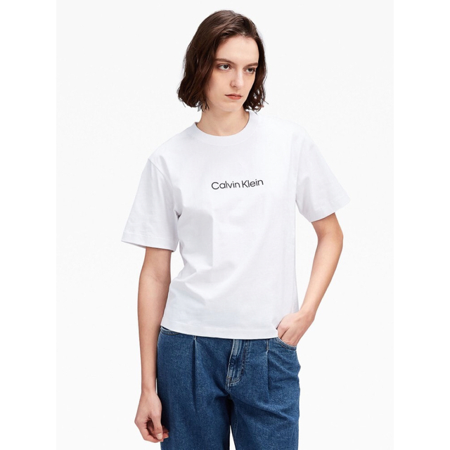 Calvin Klein(カルバンクライン)の新品 Calvin Klein カルバンクライン　Tシャツ グク　S レディースのトップス(Tシャツ(半袖/袖なし))の商品写真