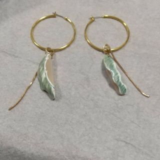 夜光貝 ピアス(ピアス)