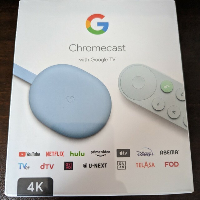 Google(グーグル)のChromecast 4K スマホ/家電/カメラのテレビ/映像機器(その他)の商品写真