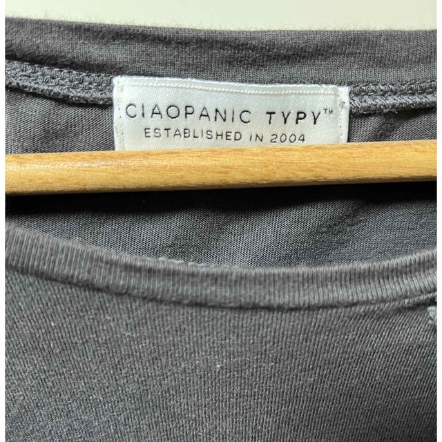 CIAOPANIC TYPY(チャオパニックティピー)のCIAOPANIC TYPY(チャオパニックティピー) フリルTシャツ レディースのトップス(Tシャツ(半袖/袖なし))の商品写真