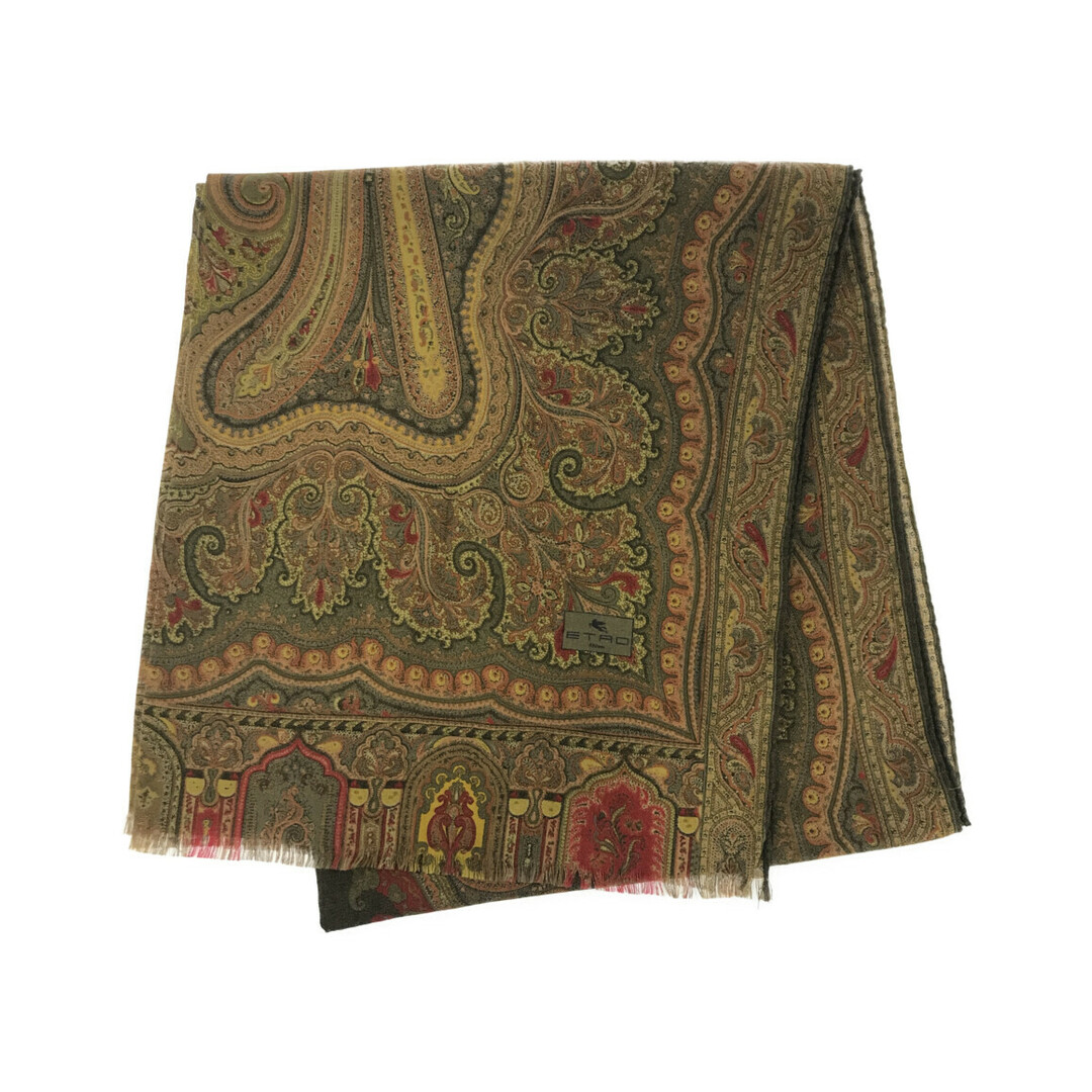 ETRO - 美品 エトロ ETRO ストール ウール シルク ペイズリー柄