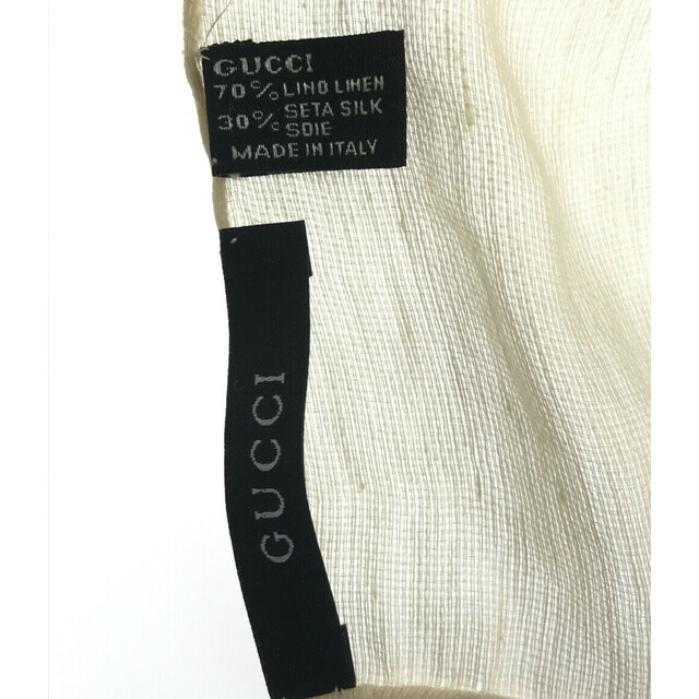 Gucci(グッチ)のグッチ GUCCI ストール リネン シルク GG柄    レディース レディースのファッション小物(ストール/パシュミナ)の商品写真
