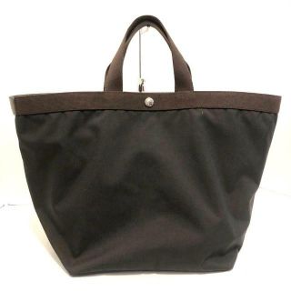 ラッピング対象外 GPライン【美品】エルベシャプリエ バッグ 黒×茶 2個