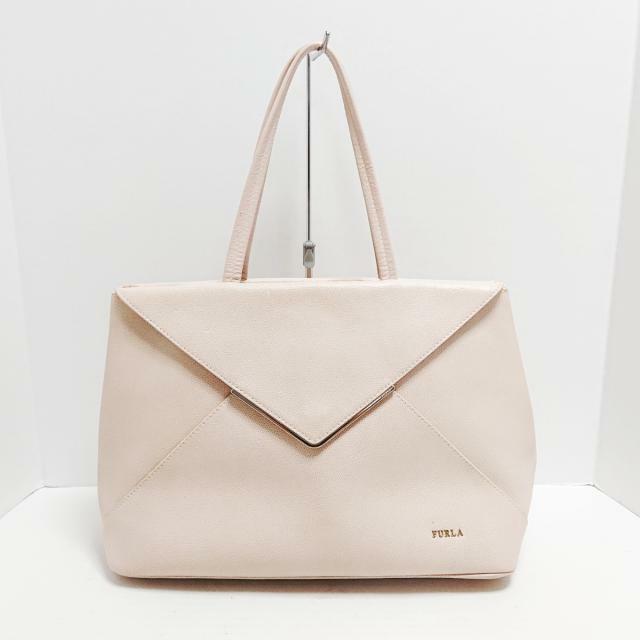 FURLA フルラ ハンドバッグ　サーモンピンク