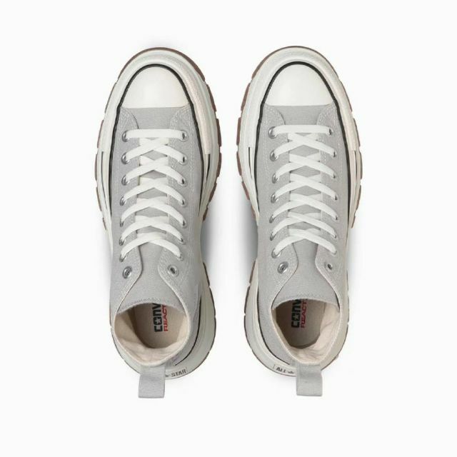 CONVERSE(コンバース)の【新品未使用】コンバース トレックウェーブ ハイ 24.5cm アイスグレイ レディースの靴/シューズ(スニーカー)の商品写真