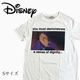 ディズニー(Disney)の【USA輸入】メンズS ディズニー　ムーランTシャツ　MULAN【新品】(Tシャツ/カットソー(半袖/袖なし))