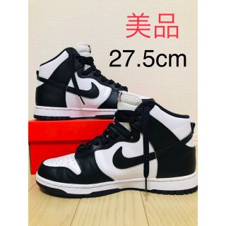 ナイキ(NIKE)の【美品】NIKE DUNK パンダ　白黒　ダンク　DD1399 105(スニーカー)