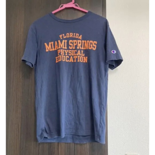 チャンピオン  Tシャツ　黄色　キラキラ　レディース