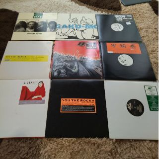 日本語ラップR&B etc.hiphopレコード詰め合わせ 53枚 送料込みの通販