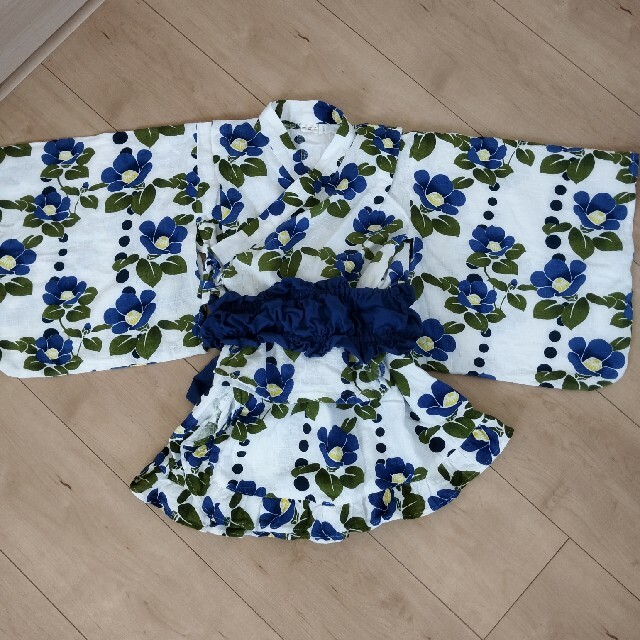 mariarjue 女の子　浴衣　95 キッズ/ベビー/マタニティのキッズ服女の子用(90cm~)(甚平/浴衣)の商品写真