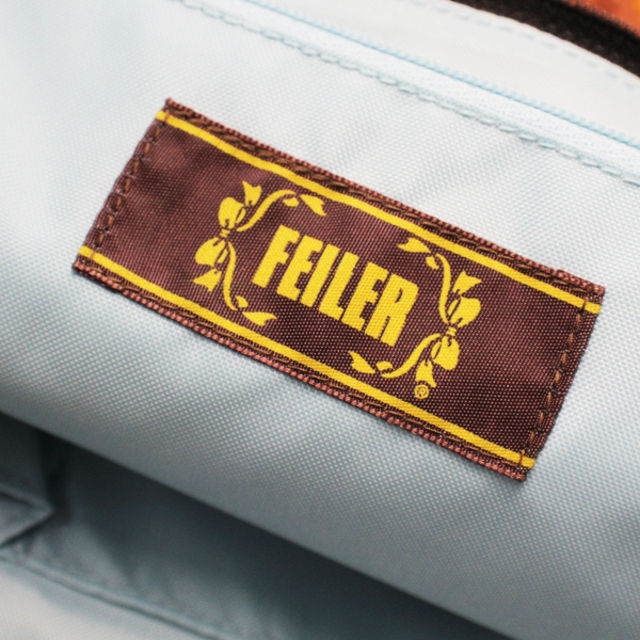 FEILER(フェイラー)の極美品 FEILER フェイラー プリントトートバッグ/ブラウン ホワイト【2400013366168】 レディースのバッグ(トートバッグ)の商品写真