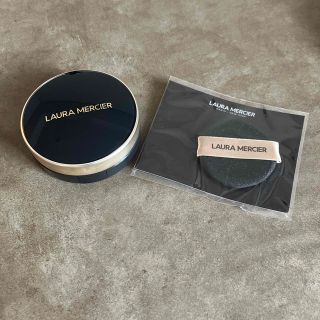 ローラメルシエ(laura mercier)のローラメルシエ クッションファンデーション ケース 新品スポンジ付(ボトル・ケース・携帯小物)