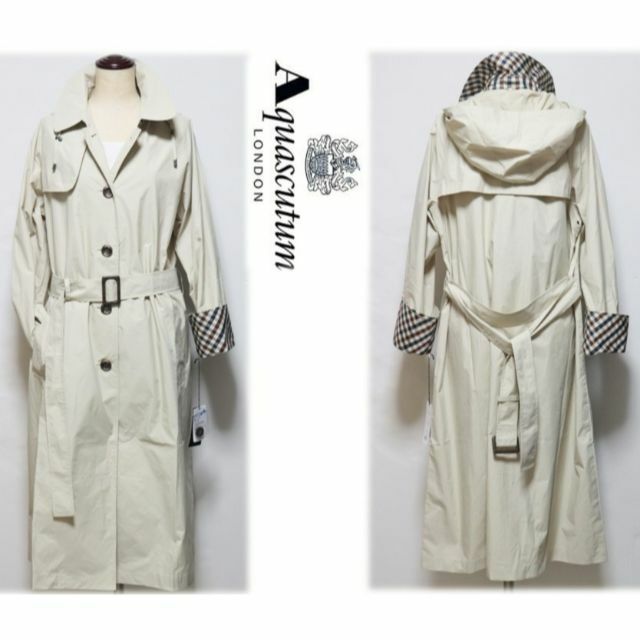 AQUA SCUTUM - 新品タグ付き【アクアスキュータム】レインコート L