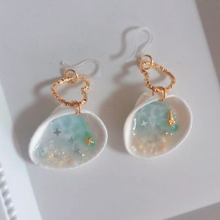 貝殻のピアス🐚✦ฺ︎(ピアス)