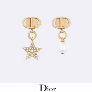 ディオール(Dior)のDIOR CD pepit earring(ピアス)