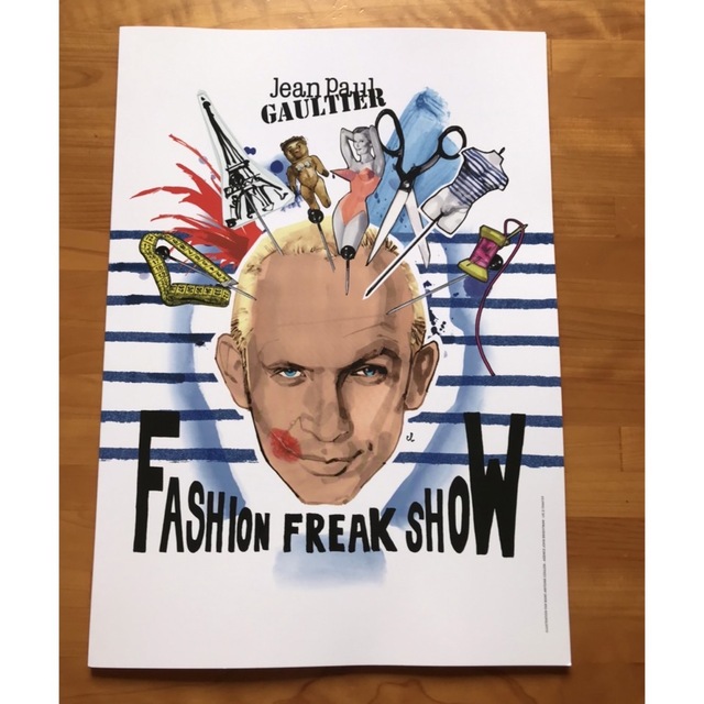 Jean-Paul GAULTIER(ジャンポールゴルチエ)のジャンポール・ゴルチエ「ファッション・フリーク・ショー」VIP席限定グッズ エンタメ/ホビーのコレクション(ノベルティグッズ)の商品写真