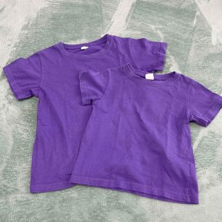 兄弟　お揃い　Tシャツ　背中プリント(Tシャツ/カットソー)