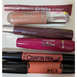 レブロン(REVLON)の新品リップ6点まとめ売り(口紅)