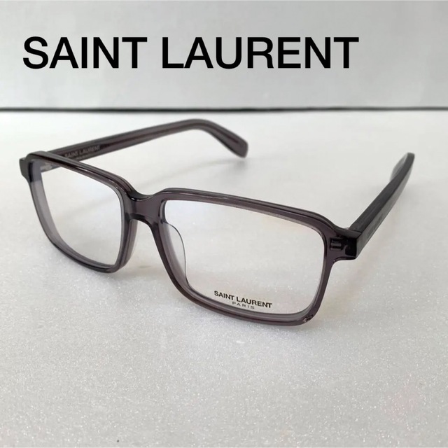 【未使用品】SAINT LAURENT サンローラン 伊達メガネ クリア