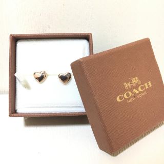 コーチ(COACH)のCOACH ハートピアス(ピアス)